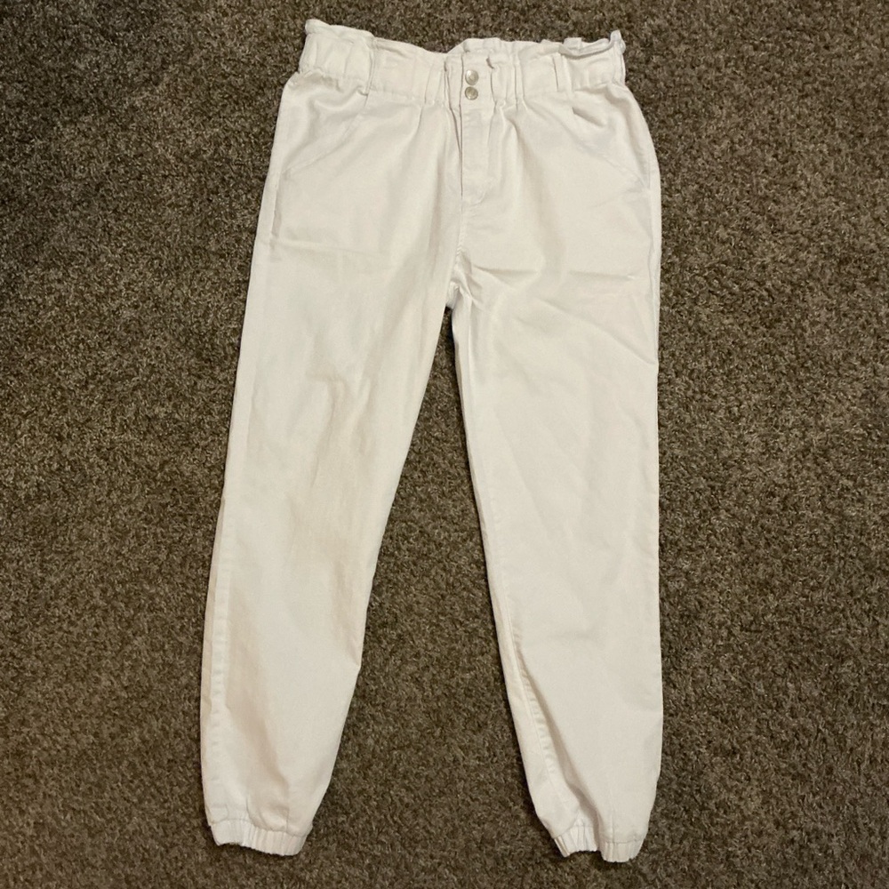 SHEIN White Jogger Jeans XL